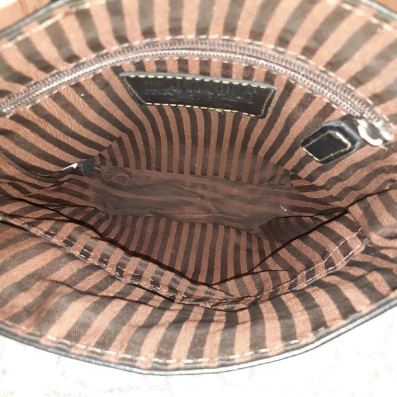 Jack Georges leather Voyager crossbody purse - Picture 5 of 8